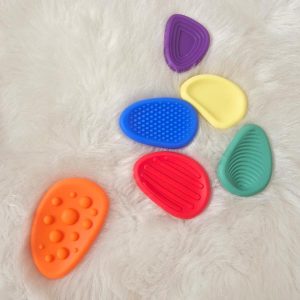 Piedras de silicona sensoriales