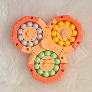 Spinner bean naranjo/celeste