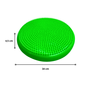 Disco balance y propiocepción verde