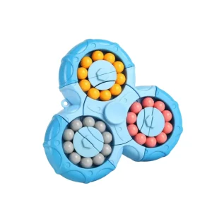 Fidget Spinner bean Anti estrés Azul
