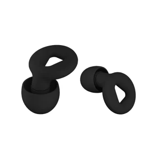 Tapones auditivos reutilizables para niños. Woo Zen Kids (30 db). Deep black