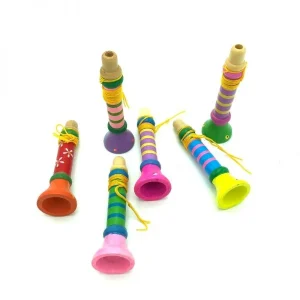 Trompetita de madera. Variedades