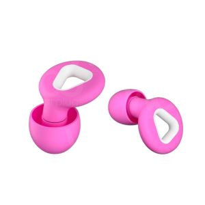 Tapones auditivos reutilizables para niños. Woo Zen Kids (30 db). Rose pink